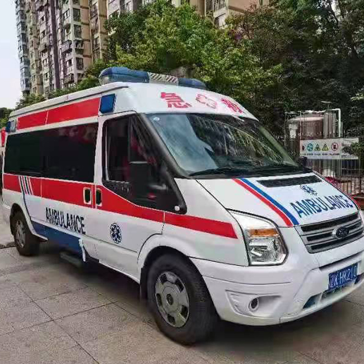 柏乡长途救护车护送病人返乡